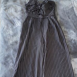 ASTR the Label Mara strapless jumpsuit medium